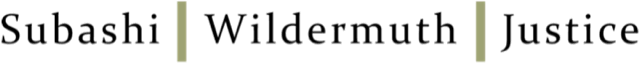 Subashi, Wildermuth & Justice Logo